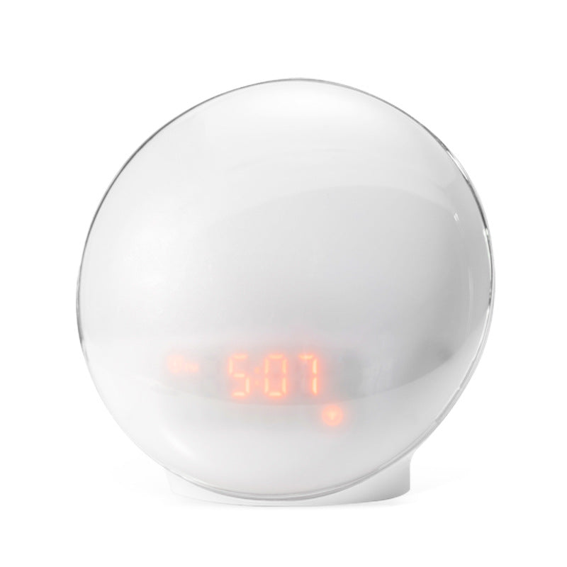 Creative Multifunctional LED Alarm Clock with Sunrise Simulation