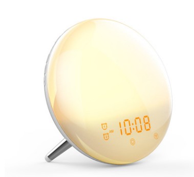 Creative Multifunctional LED Alarm Clock with Sunrise Simulation