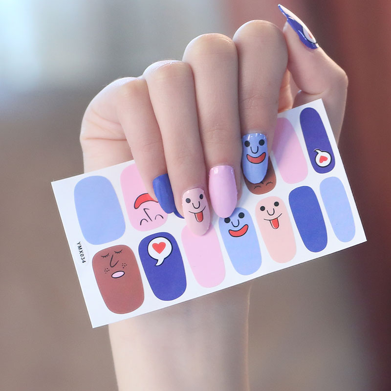 Waterproof Nail Stickers for Creative Designs