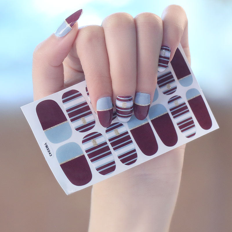 Waterproof Nail Stickers for Creative Designs