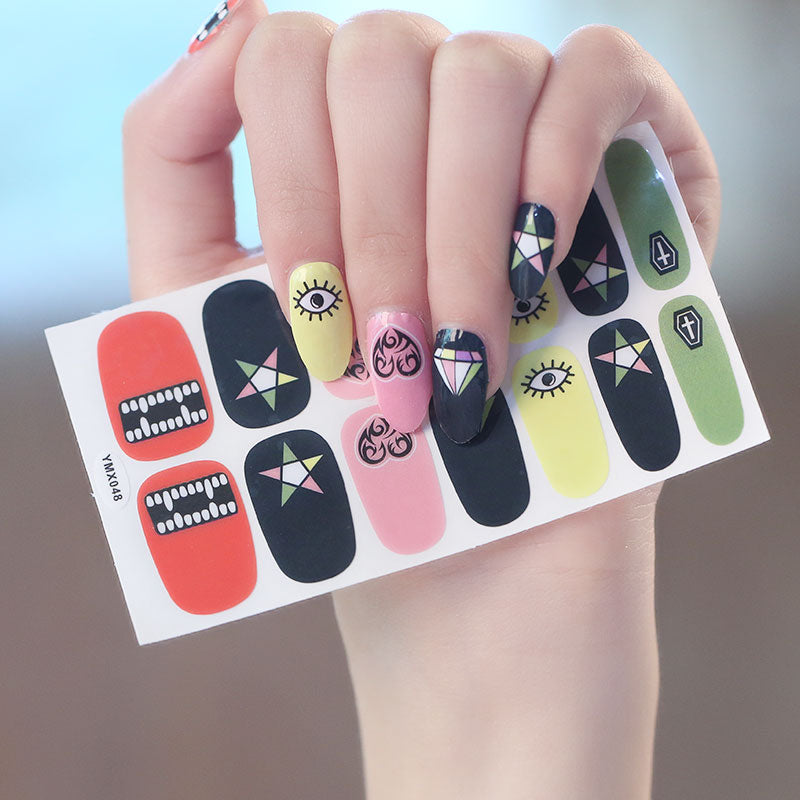 Waterproof Nail Stickers for Creative Designs