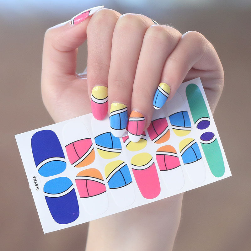Waterproof Nail Stickers for Creative Designs